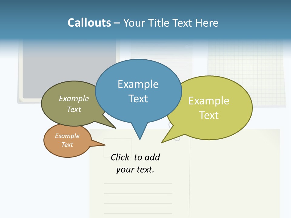 Object Sticky Memories PowerPoint Template