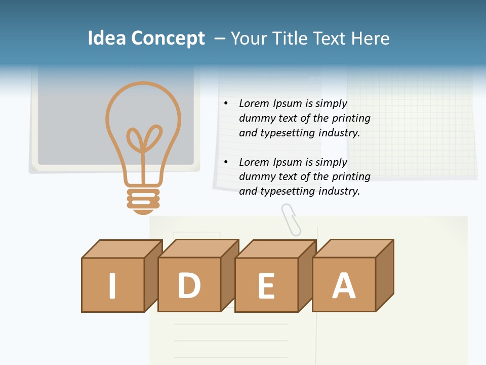 Object Sticky Memories PowerPoint Template
