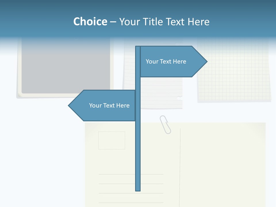 Object Sticky Memories PowerPoint Template