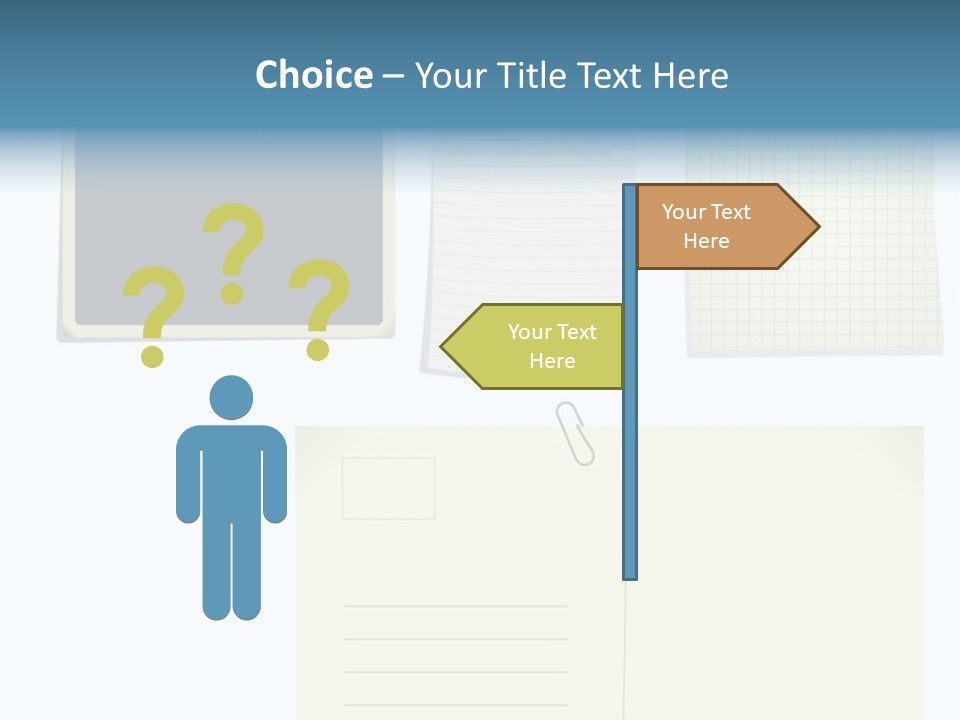 Object Sticky Memories PowerPoint Template