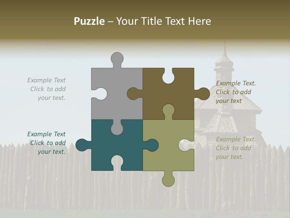 Historic Horizontal Orthodox PowerPoint Template