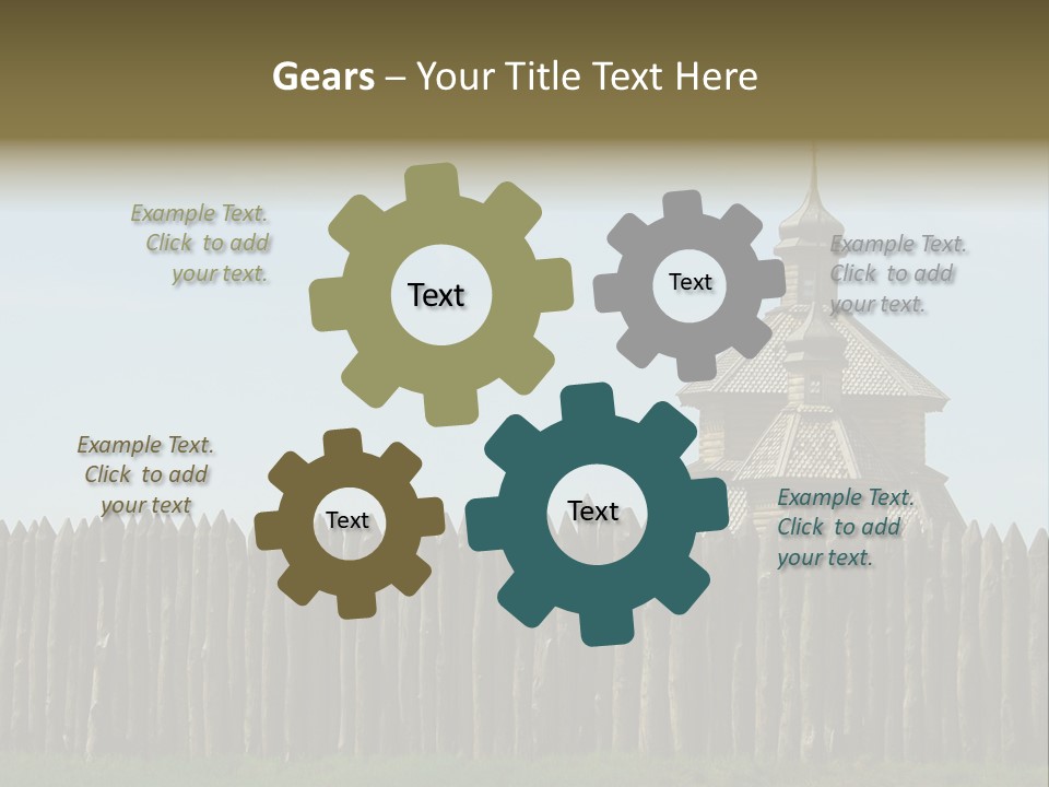 Historic Horizontal Orthodox PowerPoint Template