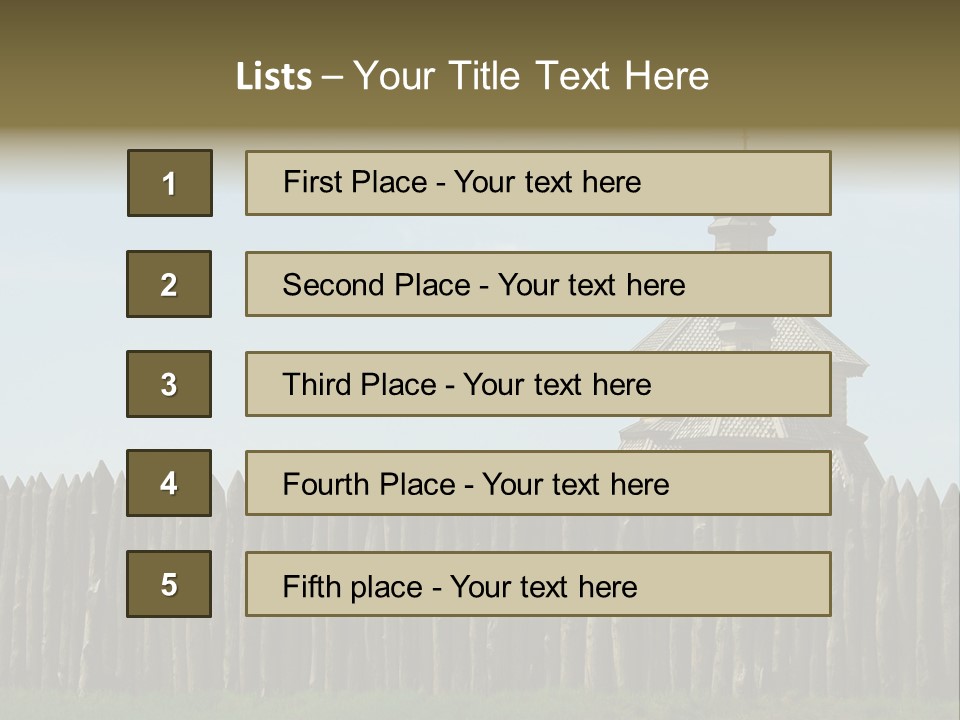 Historic Horizontal Orthodox PowerPoint Template