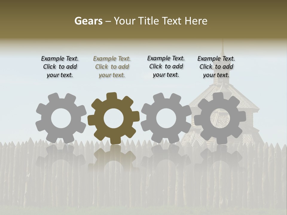 Historic Horizontal Orthodox PowerPoint Template