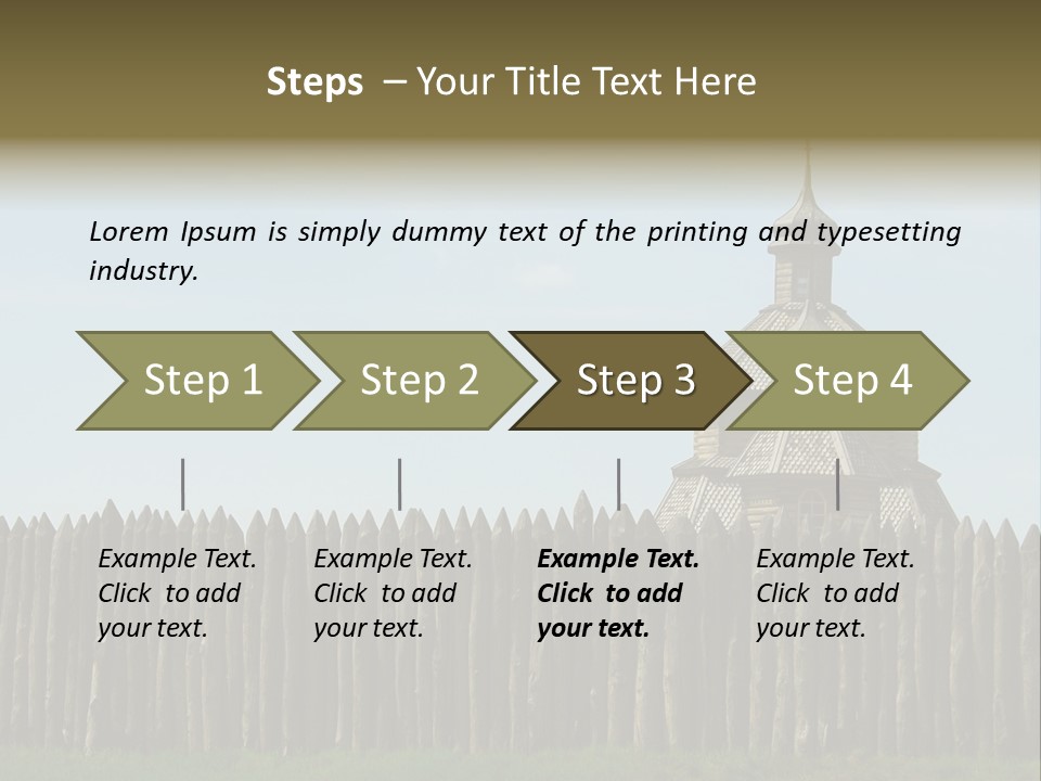 Historic Horizontal Orthodox PowerPoint Template