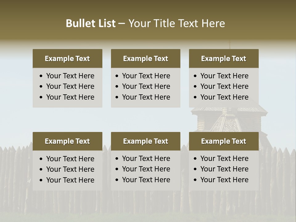 Historic Horizontal Orthodox PowerPoint Template