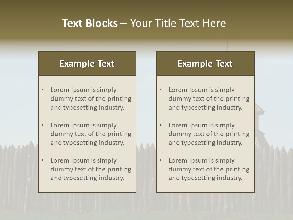 Historic Horizontal Orthodox PowerPoint Template