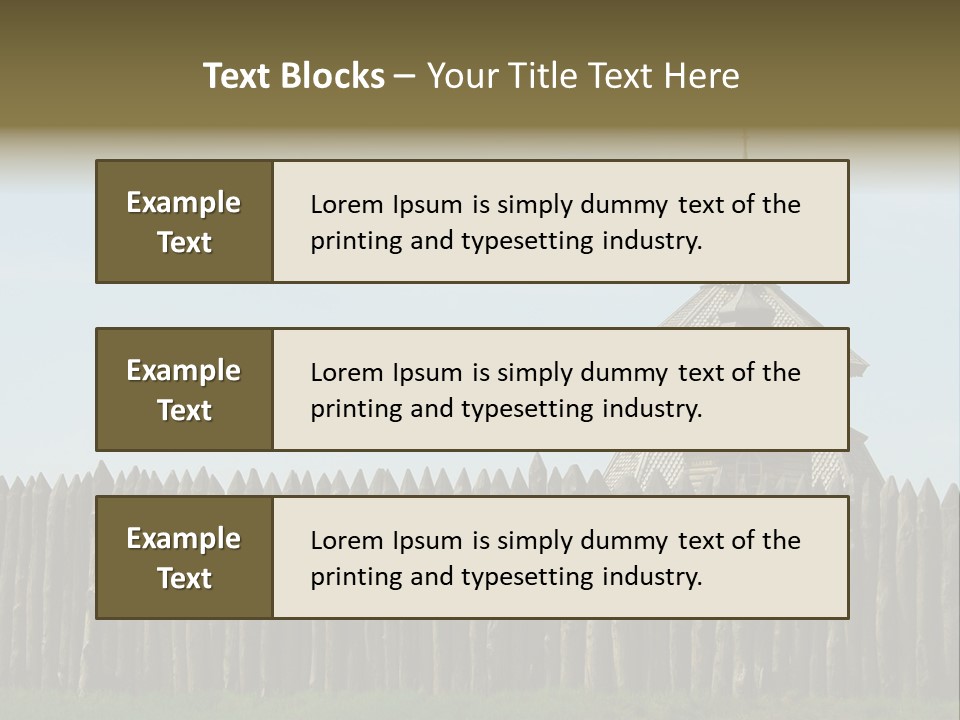 Historic Horizontal Orthodox PowerPoint Template