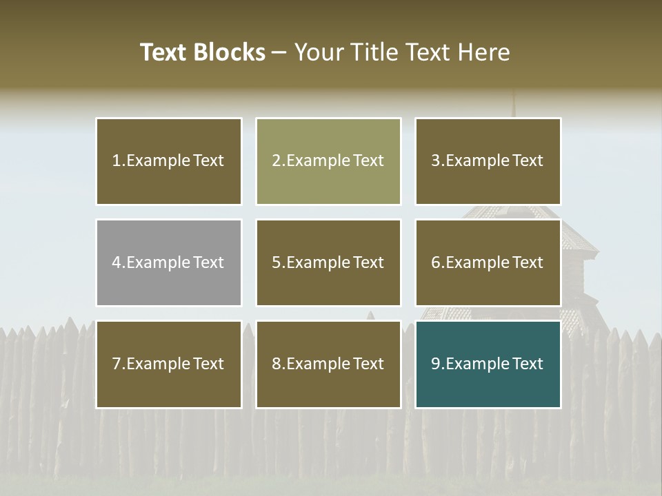 Historic Horizontal Orthodox PowerPoint Template