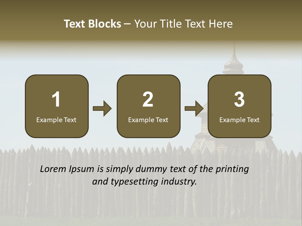 Historic Horizontal Orthodox PowerPoint Template