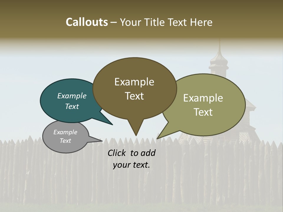 Historic Horizontal Orthodox PowerPoint Template