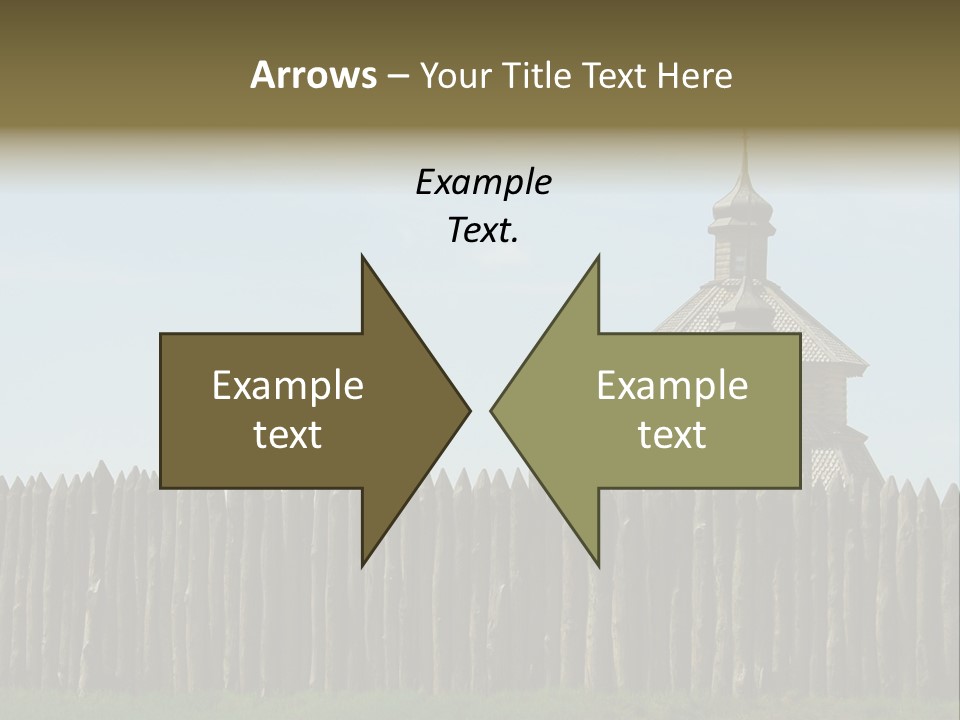 Historic Horizontal Orthodox PowerPoint Template