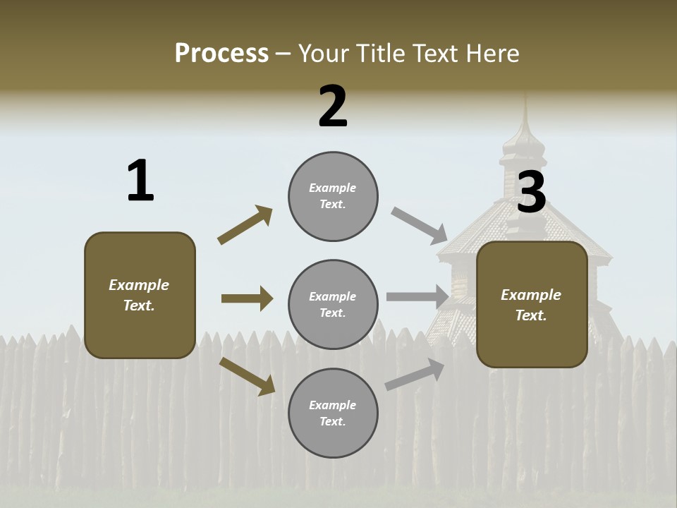 Historic Horizontal Orthodox PowerPoint Template