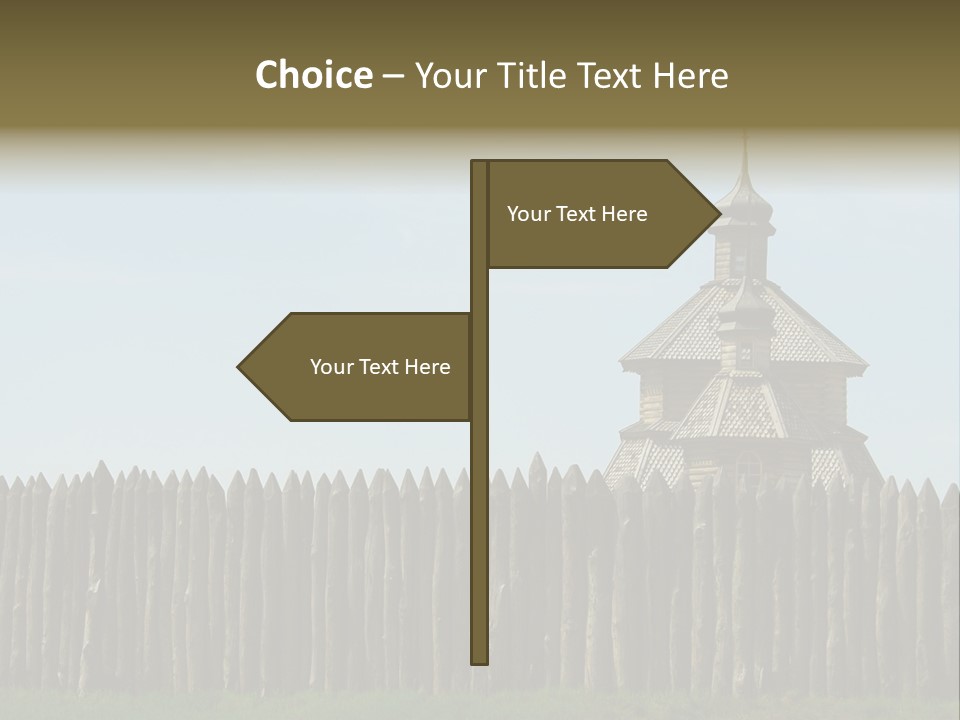 Historic Horizontal Orthodox PowerPoint Template