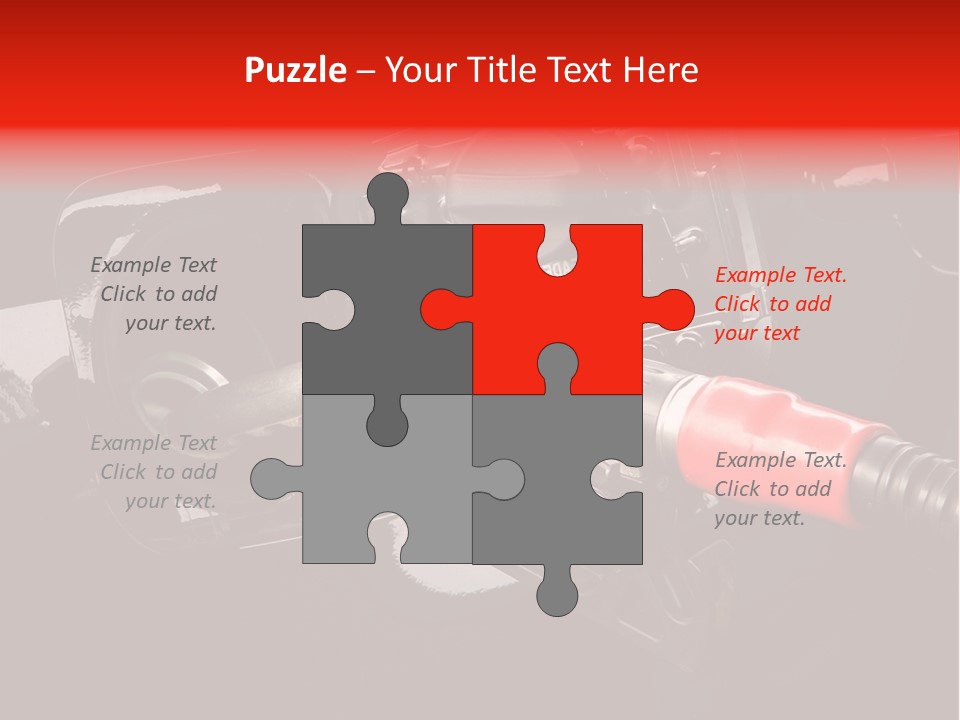 Luxury Compact Oil PowerPoint Template