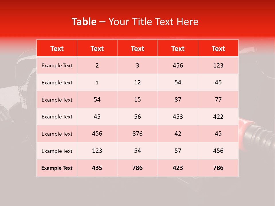 Luxury Compact Oil PowerPoint Template