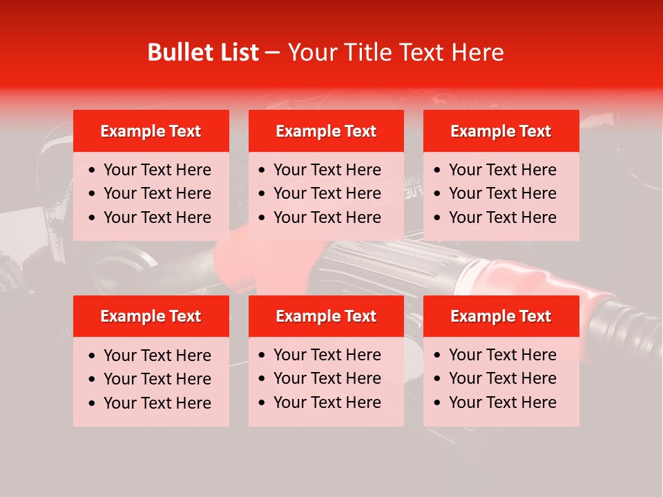 Luxury Compact Oil PowerPoint Template