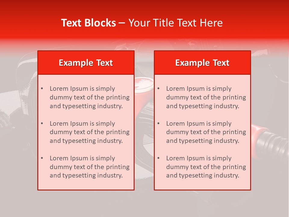 Luxury Compact Oil PowerPoint Template