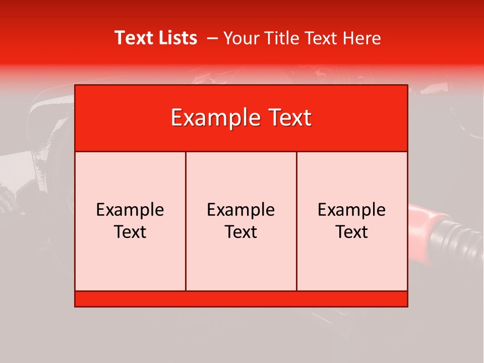 Luxury Compact Oil PowerPoint Template