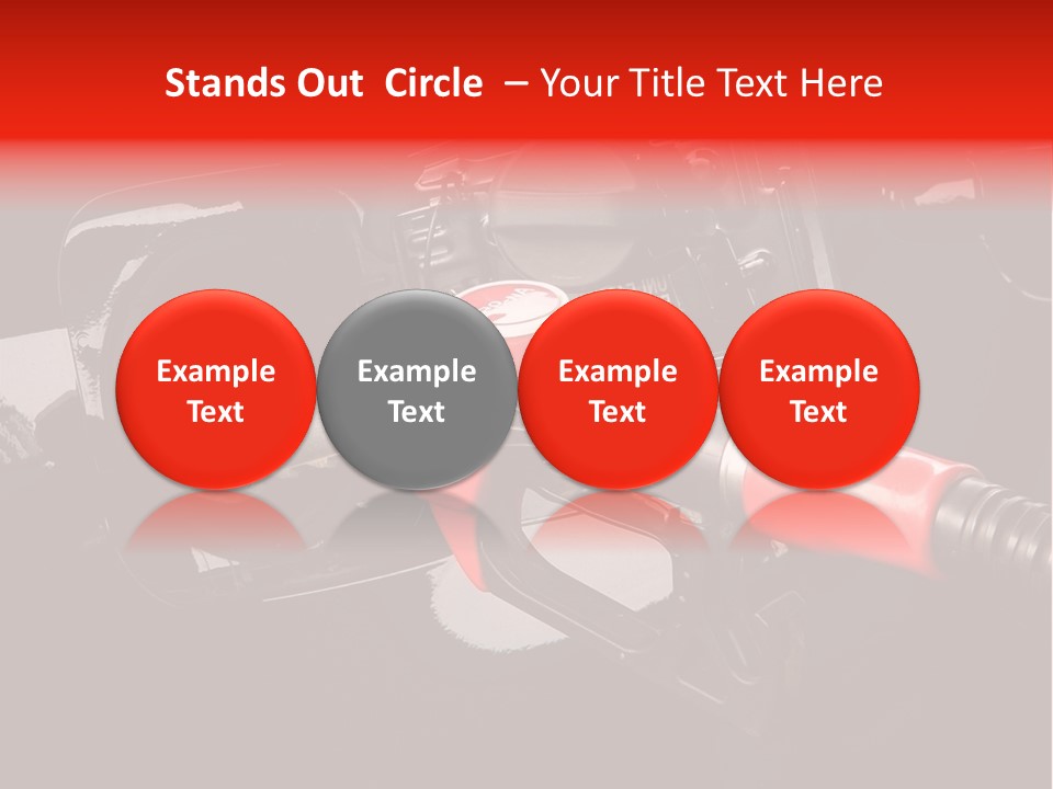 Luxury Compact Oil PowerPoint Template