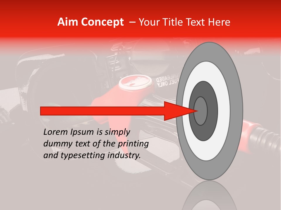 Luxury Compact Oil PowerPoint Template