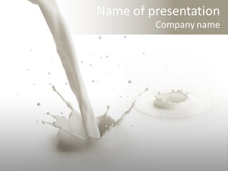 Lifestyle Liquid Fresh PowerPoint Template