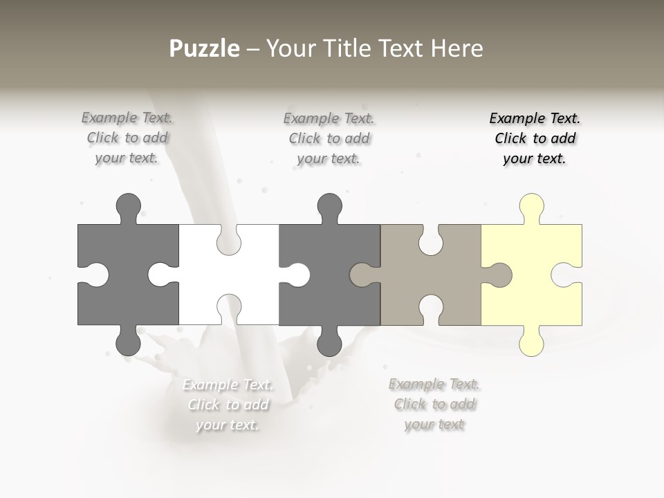 Lifestyle Liquid Fresh PowerPoint Template