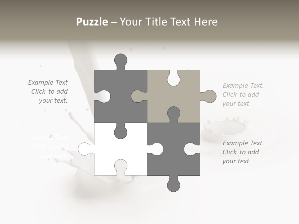 Lifestyle Liquid Fresh PowerPoint Template