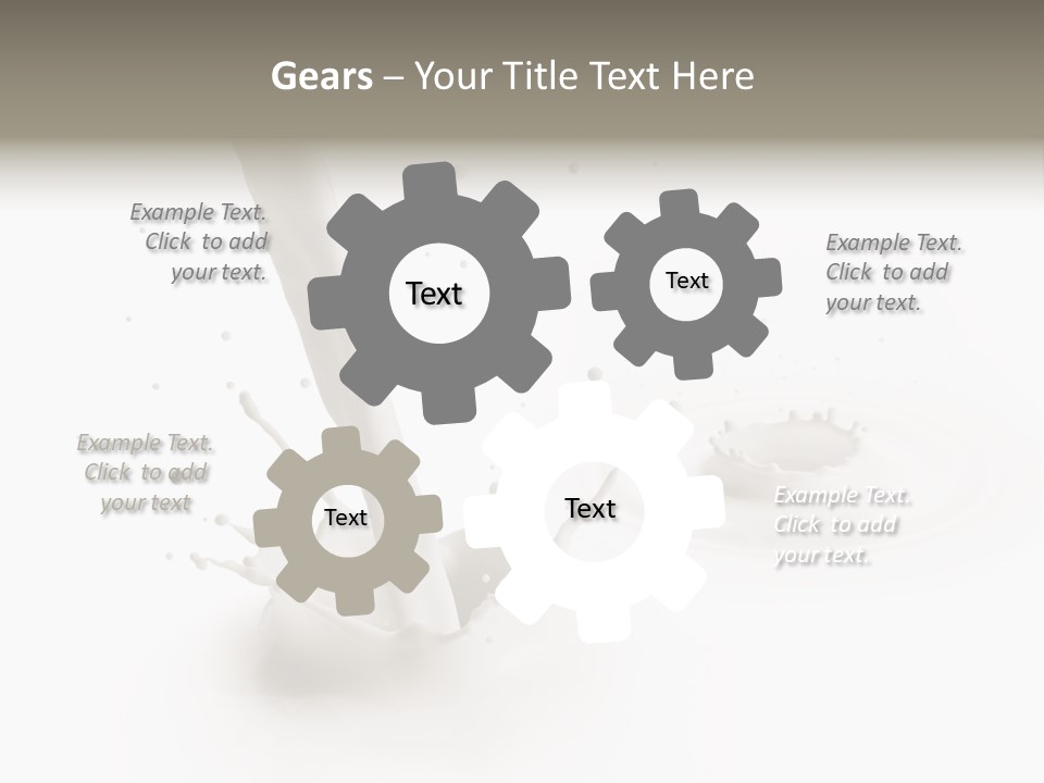 Lifestyle Liquid Fresh PowerPoint Template