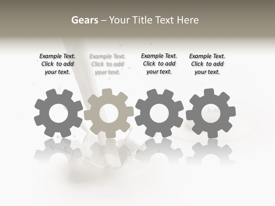 Lifestyle Liquid Fresh PowerPoint Template