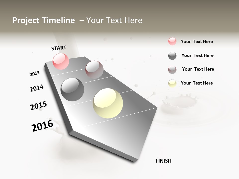 Lifestyle Liquid Fresh PowerPoint Template