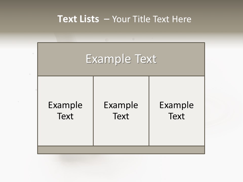 Lifestyle Liquid Fresh PowerPoint Template