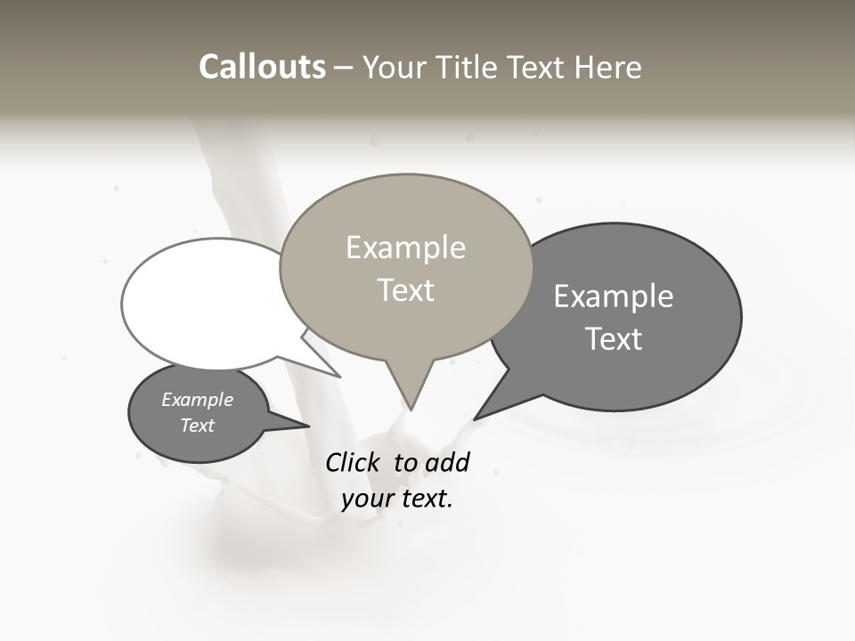 Lifestyle Liquid Fresh PowerPoint Template