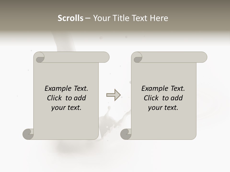 Lifestyle Liquid Fresh PowerPoint Template