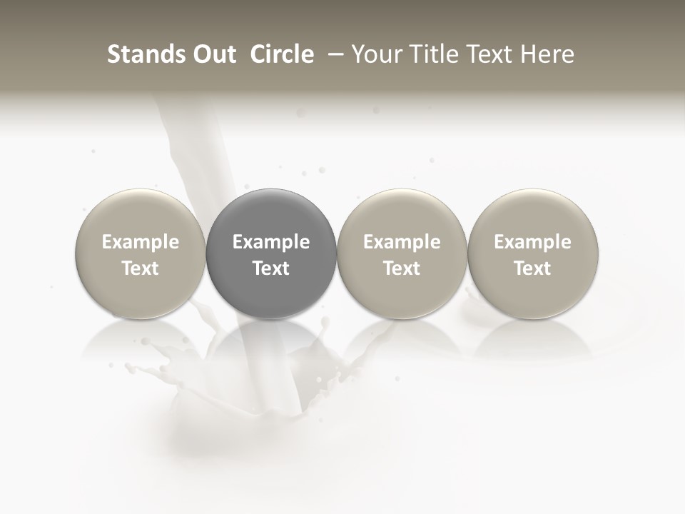 Lifestyle Liquid Fresh PowerPoint Template