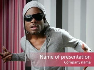 Guy Trend Urban PowerPoint Template