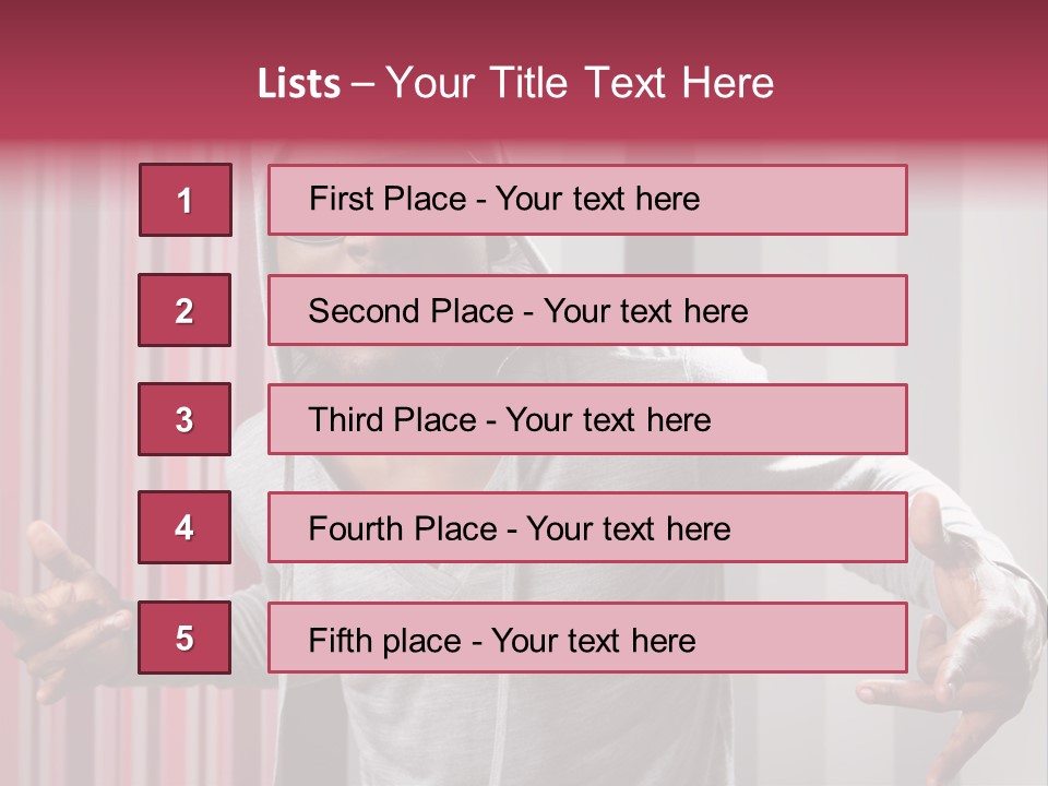 Guy Trend Urban PowerPoint Template