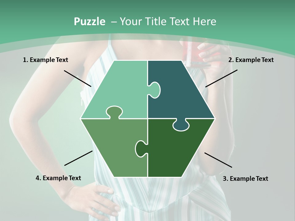 Metaphor Courage Work PowerPoint Template