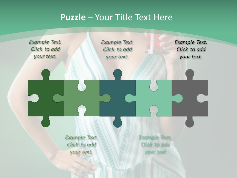 Metaphor Courage Work PowerPoint Template