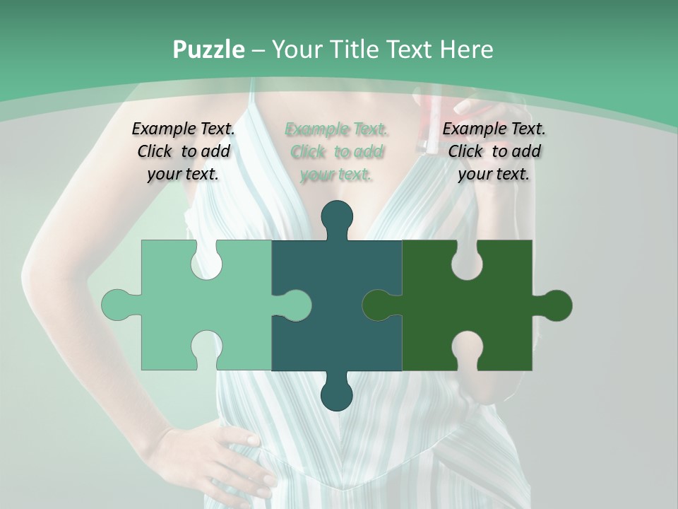 Metaphor Courage Work PowerPoint Template