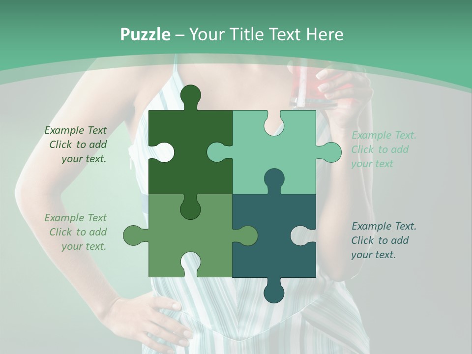 Metaphor Courage Work PowerPoint Template