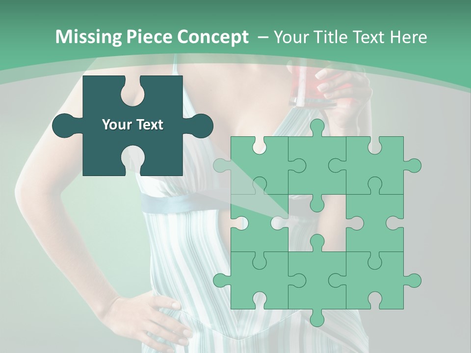 Metaphor Courage Work PowerPoint Template