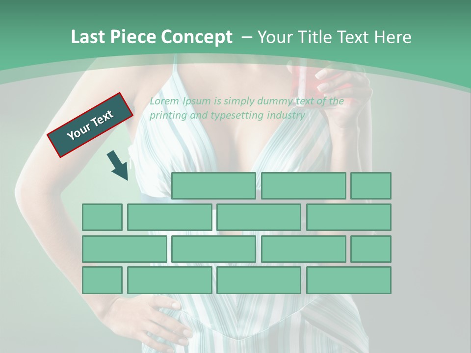 Metaphor Courage Work PowerPoint Template