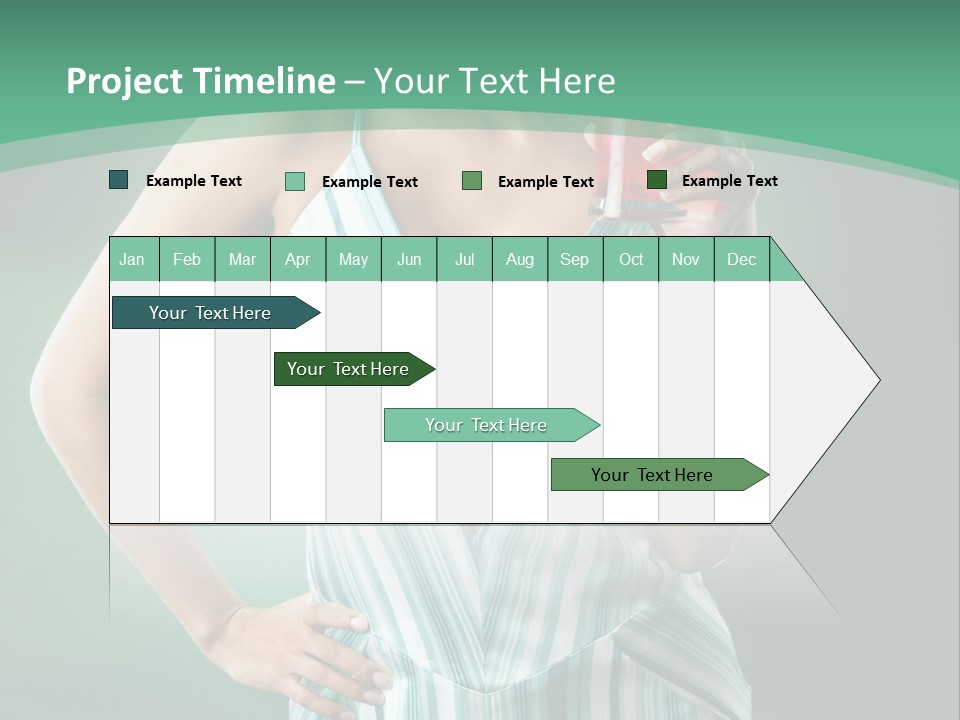 Metaphor Courage Work PowerPoint Template