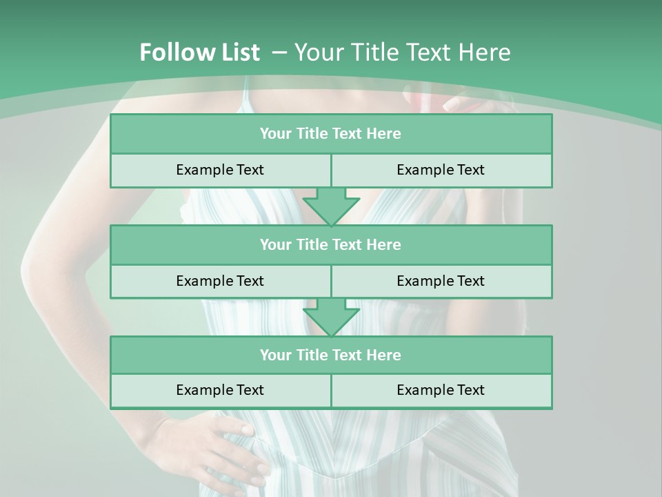 Metaphor Courage Work PowerPoint Template