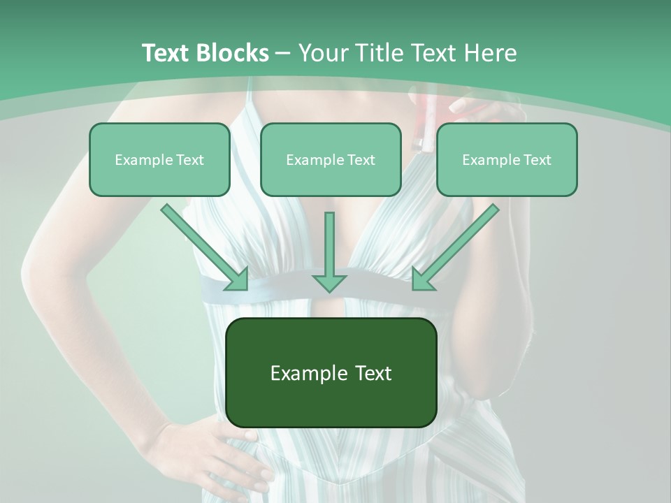 Metaphor Courage Work PowerPoint Template