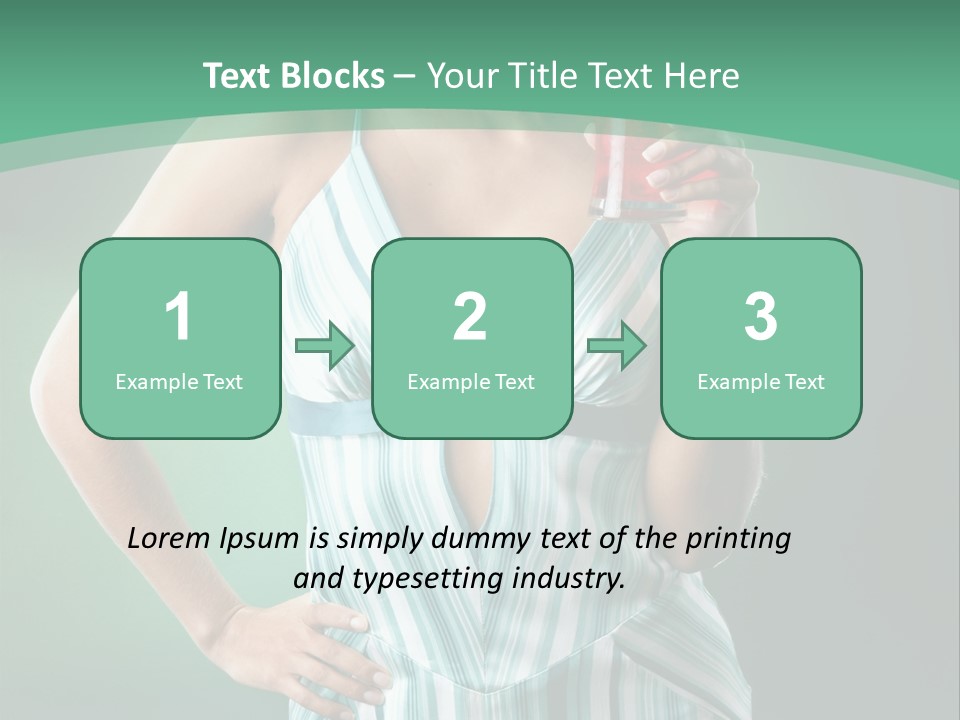 Metaphor Courage Work PowerPoint Template