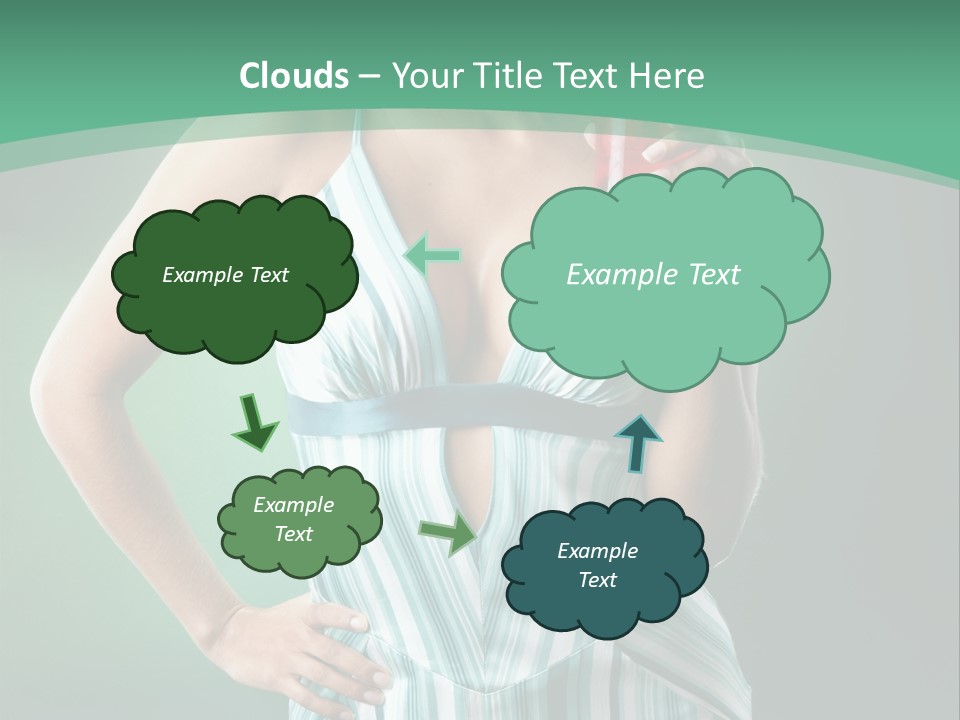 Metaphor Courage Work PowerPoint Template