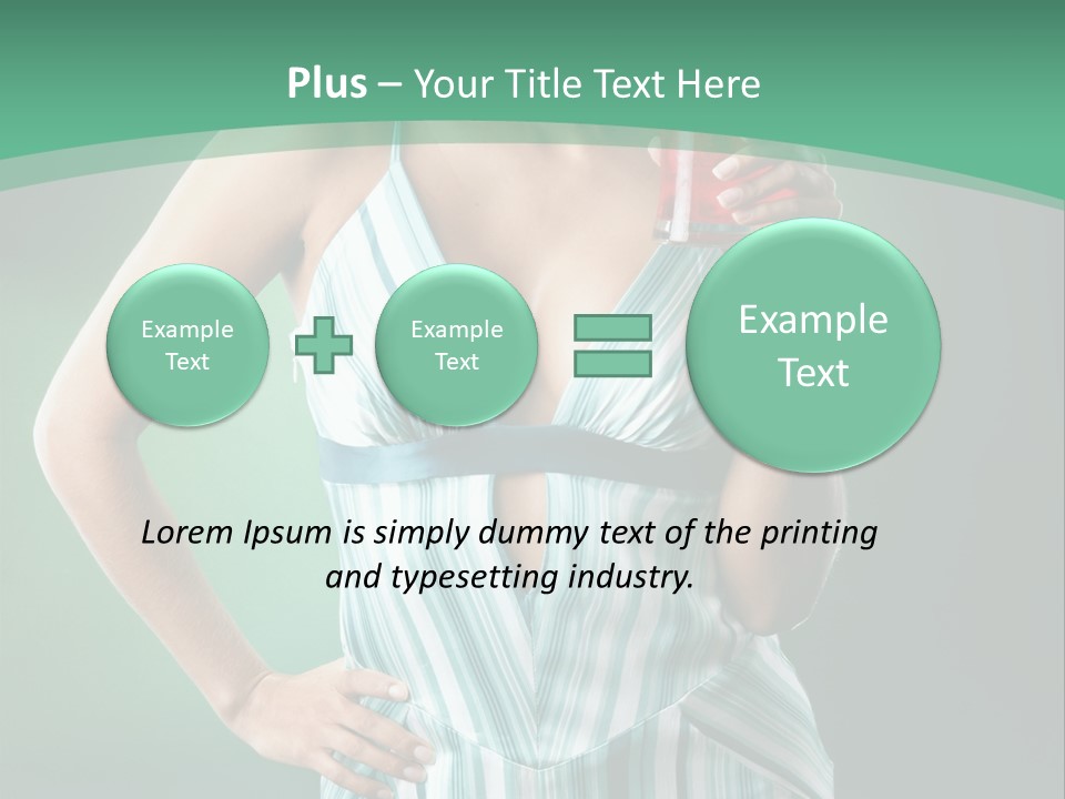 Metaphor Courage Work PowerPoint Template