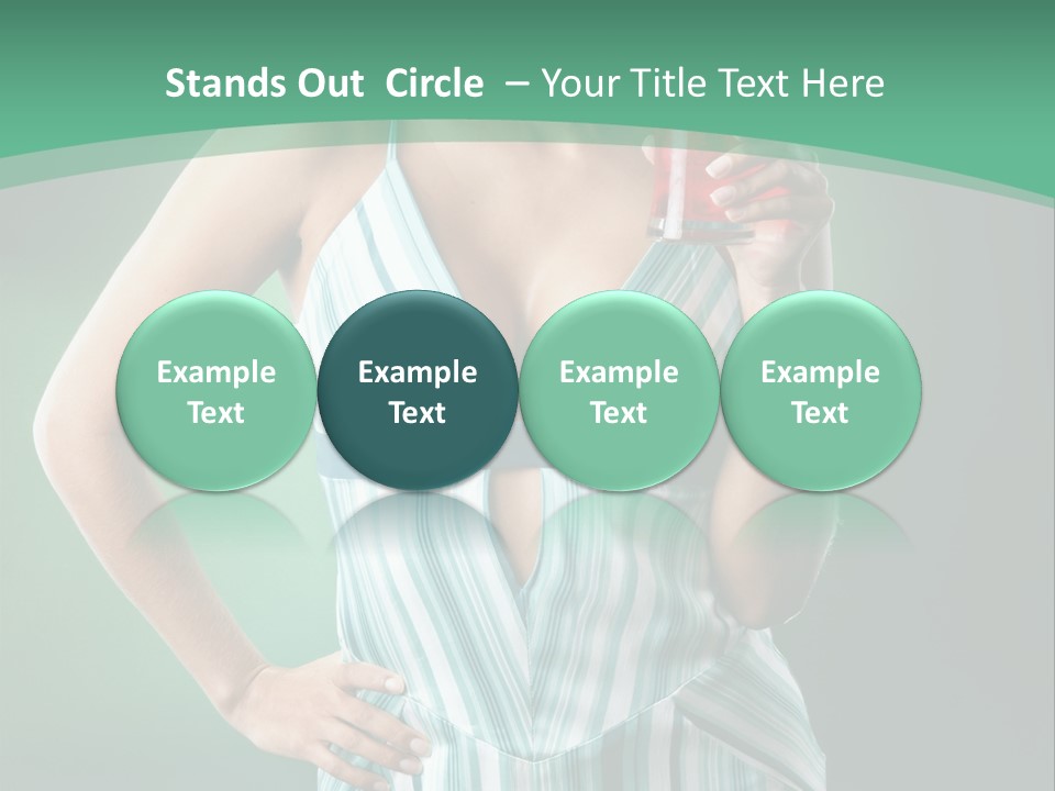 Metaphor Courage Work PowerPoint Template